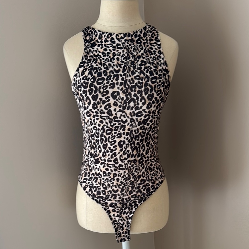Leopard Print Bodysuit